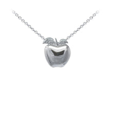 Load image into Gallery viewer, Wind &amp; Fire Teacher&#39;s Apple Sterling Silver Necklace
