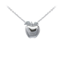 Load image into Gallery viewer, Wind & Fire Teacher's Apple Sterling Silver Necklace
