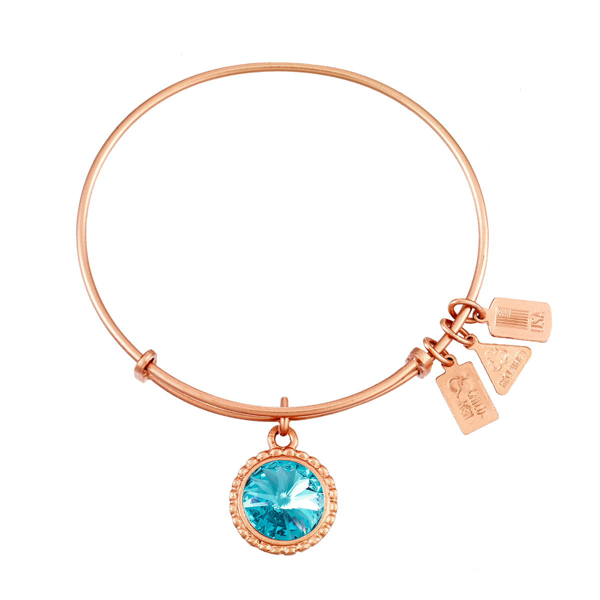 Alex and ani birth month charm with on sale swarovski crystal bangle bracelet