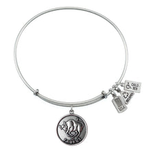 Load image into Gallery viewer, Wind & Fire Taurus (Bull) Charm Bangle