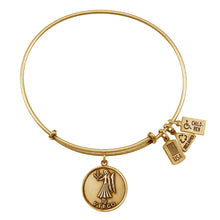 Load image into Gallery viewer, Wind &amp; Fire Virgo (Maiden) Charm Bangle
