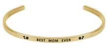Load image into Gallery viewer, Wind & Fire Best Mom Ever Cuff Bangle