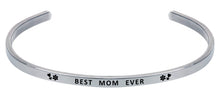 Load image into Gallery viewer, Wind & Fire Best Mom Ever Cuff Bangle