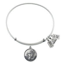 Load image into Gallery viewer, Wind & Fire Sagittarius (Archer) Charm Bangle