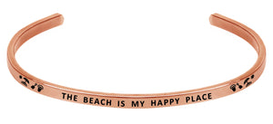 Wind & Fire The Beach is My Happy Place Cuff Bangle
