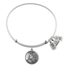 Load image into Gallery viewer, Wind & Fire Capricorn (Goat) Charm Bangle