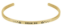 Load image into Gallery viewer, Wind & Fire Dream Big Cuff Bangle