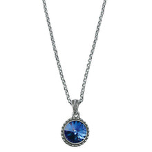 Load image into Gallery viewer, Wind & Fire September Birthstone Charm Necklace