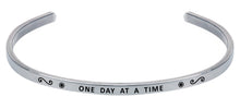 Load image into Gallery viewer, Wind & Fire One Day at a Time Cuff Bangle