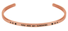 Load image into Gallery viewer, Wind &amp; Fire You Are My Sunshine Cuff Bangle

