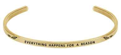 Wind & Fire Everything Happens for a Reason Cuff Bangle