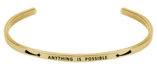 Load image into Gallery viewer, Wind & Fire Anything is Possible Cuff Bangle