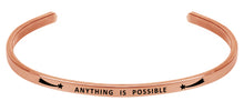 Load image into Gallery viewer, Wind & Fire Anything is Possible Cuff Bangle