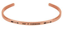 Load image into Gallery viewer, Wind & Fire Pay It Forward Cuff Bangle