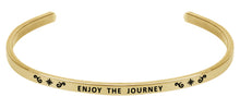 Load image into Gallery viewer, Wind & Fire Enjoy the Journey Cuff Bangle