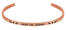 Load image into Gallery viewer, Wind & Fire Enjoy the Journey Cuff Bangle