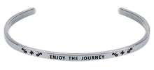 Load image into Gallery viewer, Wind & Fire Enjoy the Journey Cuff Bangle