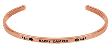 Load image into Gallery viewer, Wind & Fire Happy Camper Cuff Bangle