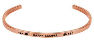 Wind & Fire Happy Camper Cuff Bangle