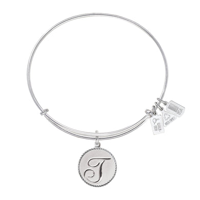 Wind & Fire Love Letter 'T' Charm Bangle