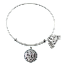 Load image into Gallery viewer, Wind & Fire Love Letter 'Y' Charm Bangle