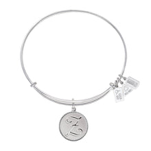 Load image into Gallery viewer, Wind & Fire Love Letter 'Z' Charm Bangle