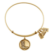 Load image into Gallery viewer, Wind &amp; Fire Cowboy Boot Charm Bangle
