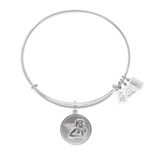Load image into Gallery viewer, Wind & Fire Raphael Angel Charm Bangle