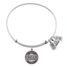 Load image into Gallery viewer, Wind & Fire YOLO Charm Bangle