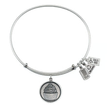 Load image into Gallery viewer, Wind &amp; Fire Cupcake Charm Bangle
