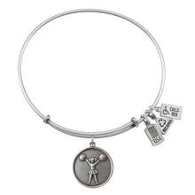 Load image into Gallery viewer, Wind & Fire Cheerleader Charm Bangle