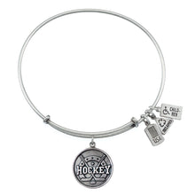 Load image into Gallery viewer, Wind & Fire Hockey Charm Bangle