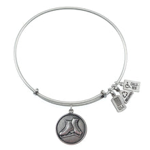 Load image into Gallery viewer, Wind & Fire Ice Skates Charm Bangle