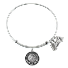 Load image into Gallery viewer, Wind & Fire Basketball Charm Bangle