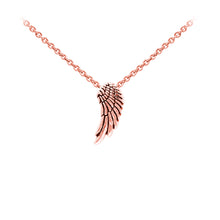 Load image into Gallery viewer, Wind &amp; Fire Angel Wing Sterling Silver Dainty Necklace
