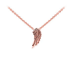 Wind & Fire Angel Wing Sterling Silver Dainty Necklace