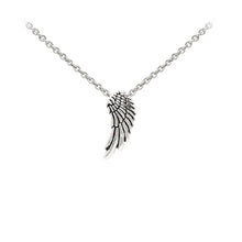 Load image into Gallery viewer, Wind & Fire Angel Wing Sterling Silver Dainty Necklace