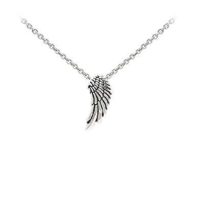 Wind & Fire Angel Wing Sterling Silver Dainty Necklace
