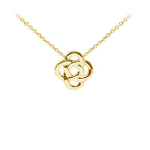 Load image into Gallery viewer, Wind & Fire Celtic Knot Sterling Silver Dainty Necklace