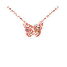 Load image into Gallery viewer, Wind & Fire Butterfly Sterling Silver Dainty Necklace