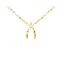 Load image into Gallery viewer, Wind & Fire Wishbone Sterling Silver Dainty Necklace