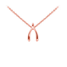 Load image into Gallery viewer, Wind & Fire Wishbone Sterling Silver Dainty Necklace