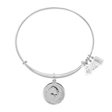 Load image into Gallery viewer, Wind & Fire Gymnast Charm Bangle