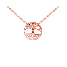 Load image into Gallery viewer, Wind & Fire Tree of Life Sterling Silver Dainty Necklace