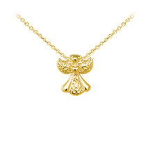 Load image into Gallery viewer, Wind & Fire Filigree Angel Sterling Silver Dainty Necklace