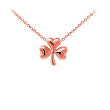 Load image into Gallery viewer, Wind & Fire Shamrock Sterling Silver Dainty Necklace