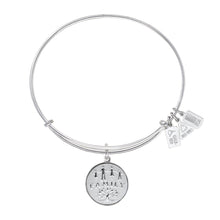 Load image into Gallery viewer, Wind & Fire Family Charm Bangle