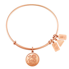 Load image into Gallery viewer, Wind & Fire Friend w/ Sunflowers Charm Bangle