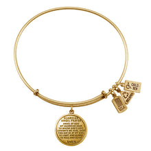 Load image into Gallery viewer, Wind & Fire Guardian Angel Prayer Charm Bangle