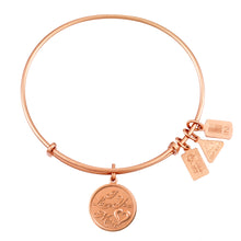 Load image into Gallery viewer, Wind & Fire I Love You More Charm Bangle
